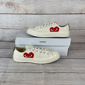 Converse x PLAY Comme des Garçons Chuck 70 Sz M 8 / W10 Sneakers Heart